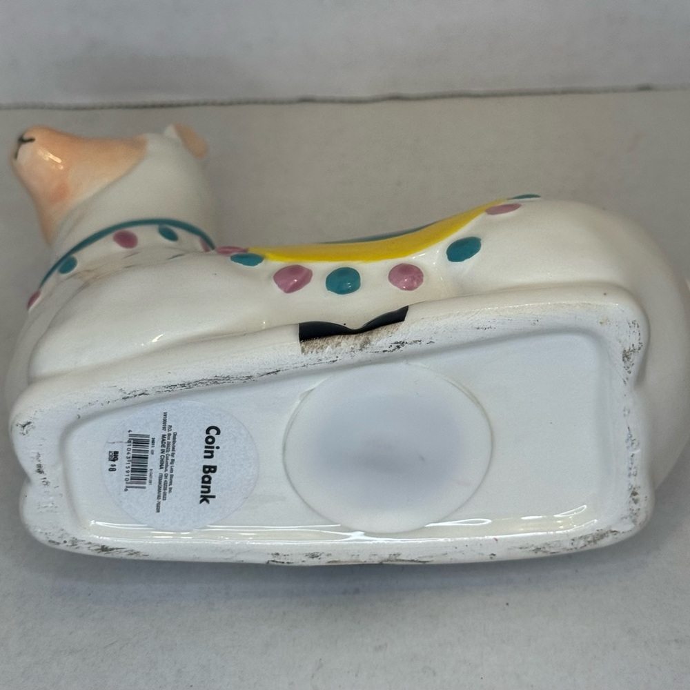 Colorful Ceramic Llama Coin Bank - Picture 5 of 5